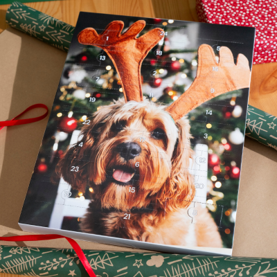 Foto adventskalender met kinder® chocolade