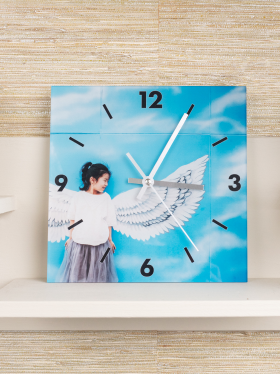 Klok met foto